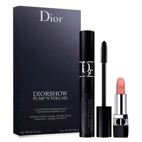 batom da dior original|Coffret Duo Rouge Dior: um batom e um balm para os lábios .